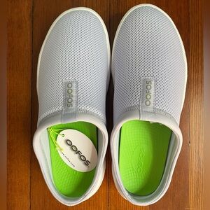 Oofos Oocoozie sport mule shoes womens size 10 NEW